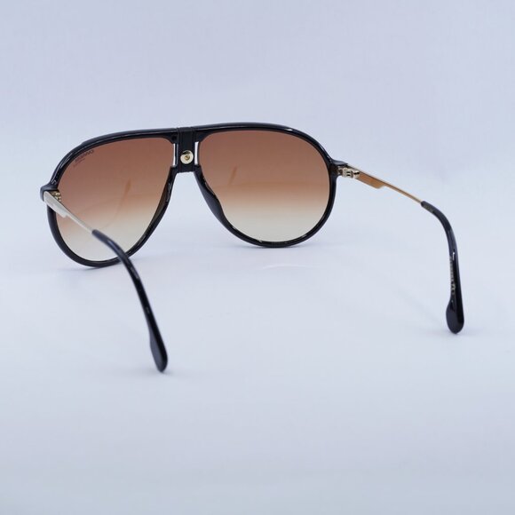 🕶️ New Carrera CARRERA1034/S 02M2A8 Sunglasses - Black/Gold Frame - Picture 9 of 10